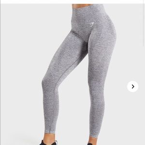 Gymshark Vital Seamless Leggings-Smokey Grey Marl